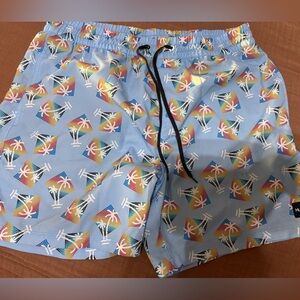 Hurley Multicolor Graphic Swim Shorts